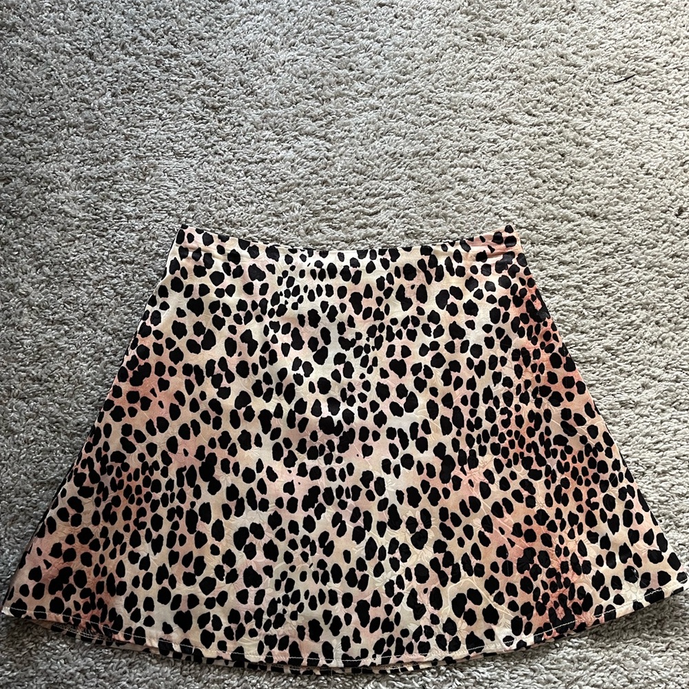Princess Polly Jemima Cheetah Skirt